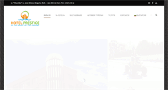 Desktop Screenshot of hotelprestige-bg.com